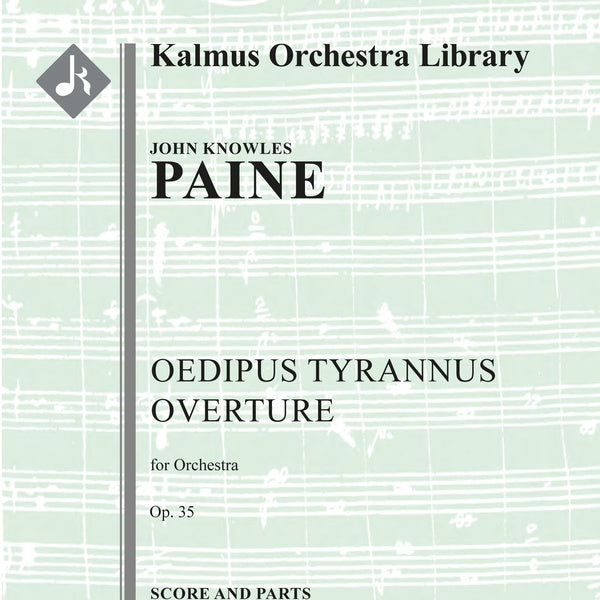 Oedipus Tyrannus, Op. 35: Overture Cover Image