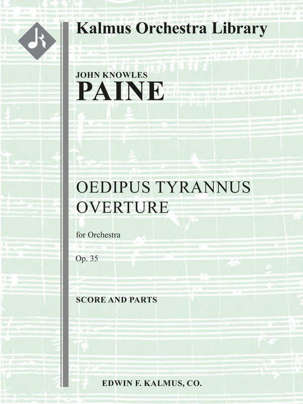 Oedipus Tyrannus, Op. 35: Overture Cover Image