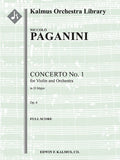 Concerto for Violin No. 1 in D, Op. 6 (original) Cover Image