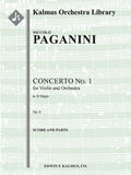 Concerto for Violin No. 1 in D, Op. 6 (original) Cover Image