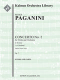 Concerto for Violin No. 2 in B minor, Op. 7: 'La Clochette' (La Campanella) Cover Image
