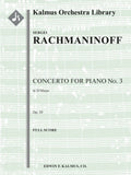 Concerto for Piano No. 3 in D minor, Op. 30 Cover Image
