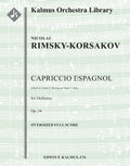 Capriccio Espagnol, Op. 34 Cover Image