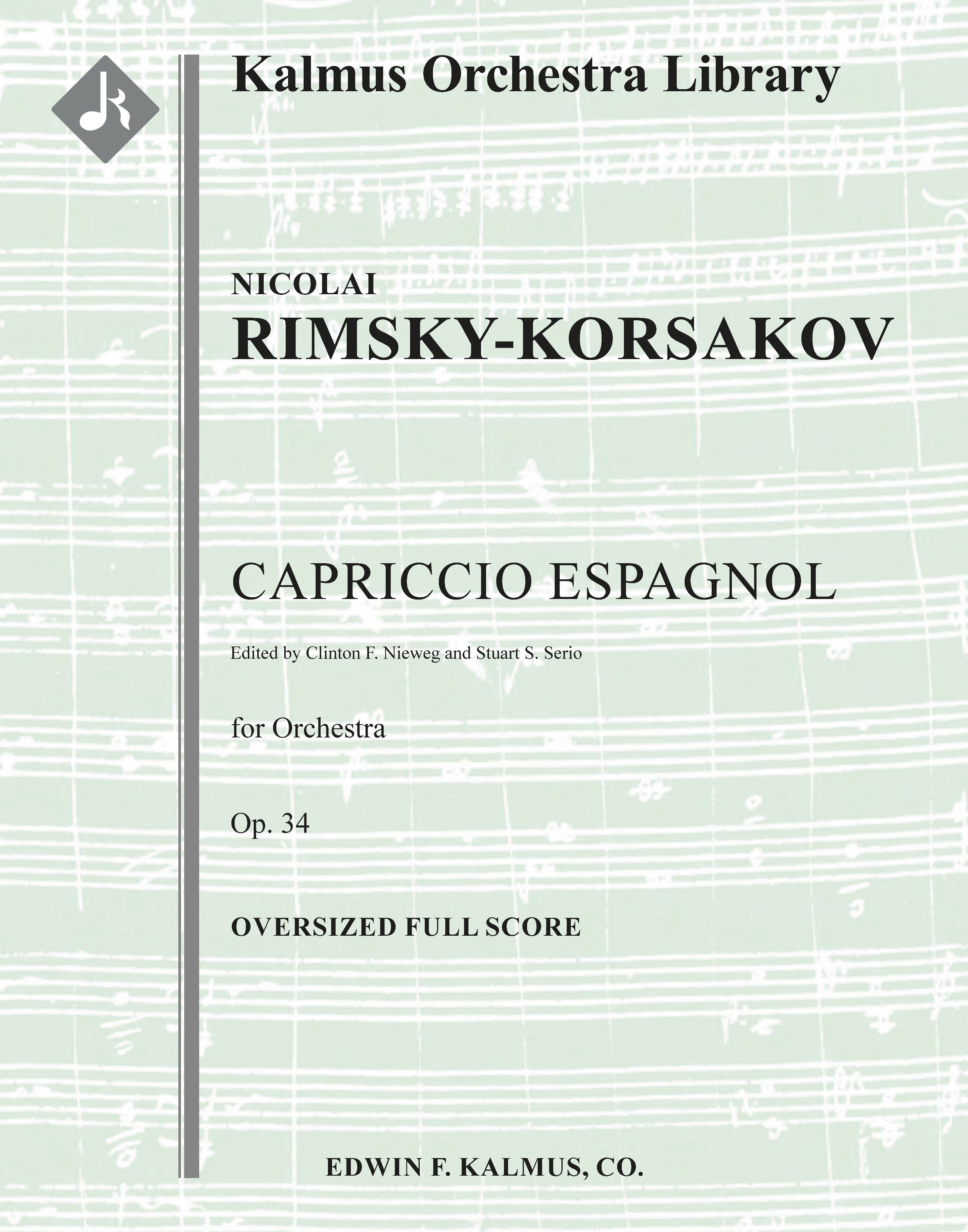 Capriccio Espagnol, Op. 34 Cover Image