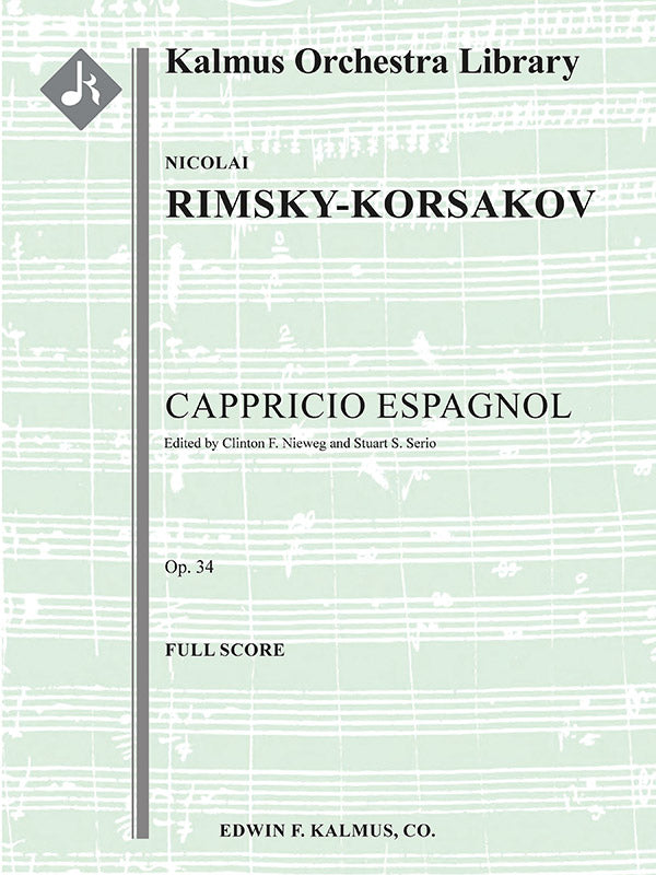 Capriccio Espagnol, Op. 34 Cover Image