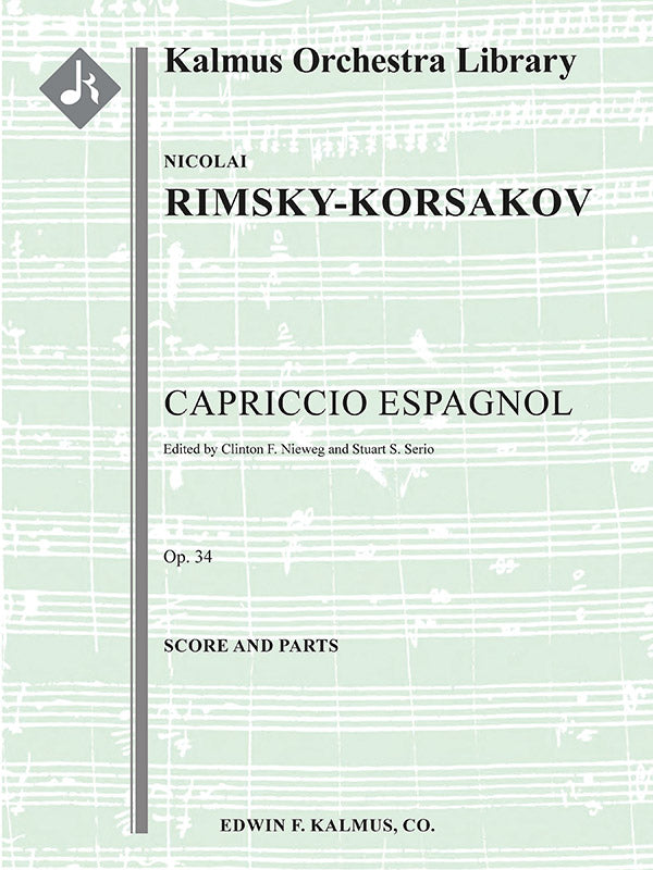 Capriccio Espagnol, Op. 34 Cover Image