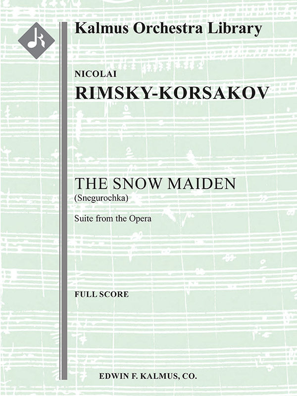 The Snow Maiden (Snegurochka): Suite from the Opera Cover Image