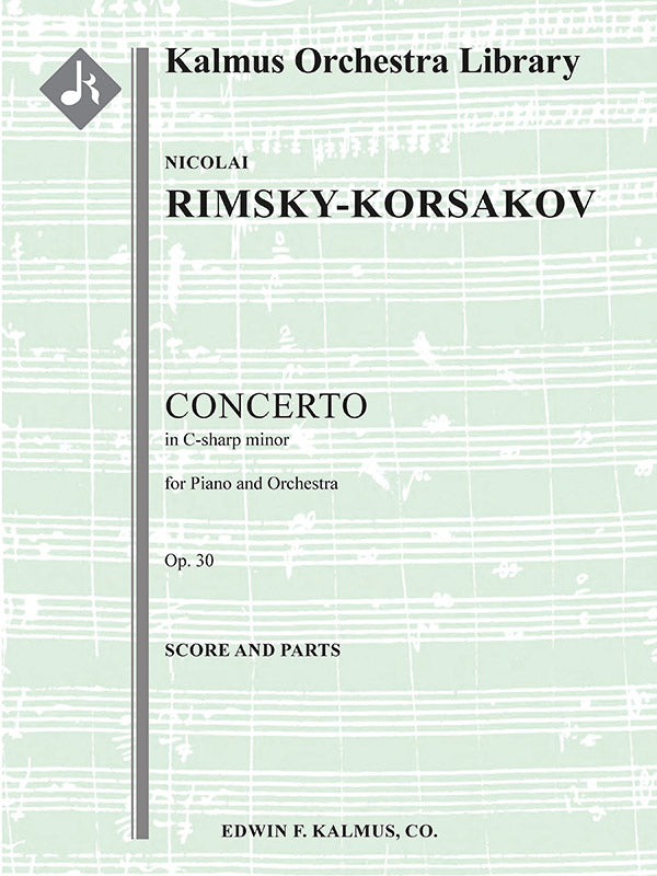 Concerto for Piano in C-sharp minor, Op. 30 Cover Image