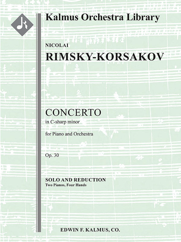 Concerto for Piano in C-sharp minor, Op. 30 Cover Image