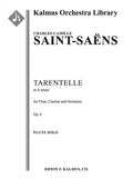 Tarentelle in A minor for Flute, Clarinet and Orchestra, Op. 6 Cover Image