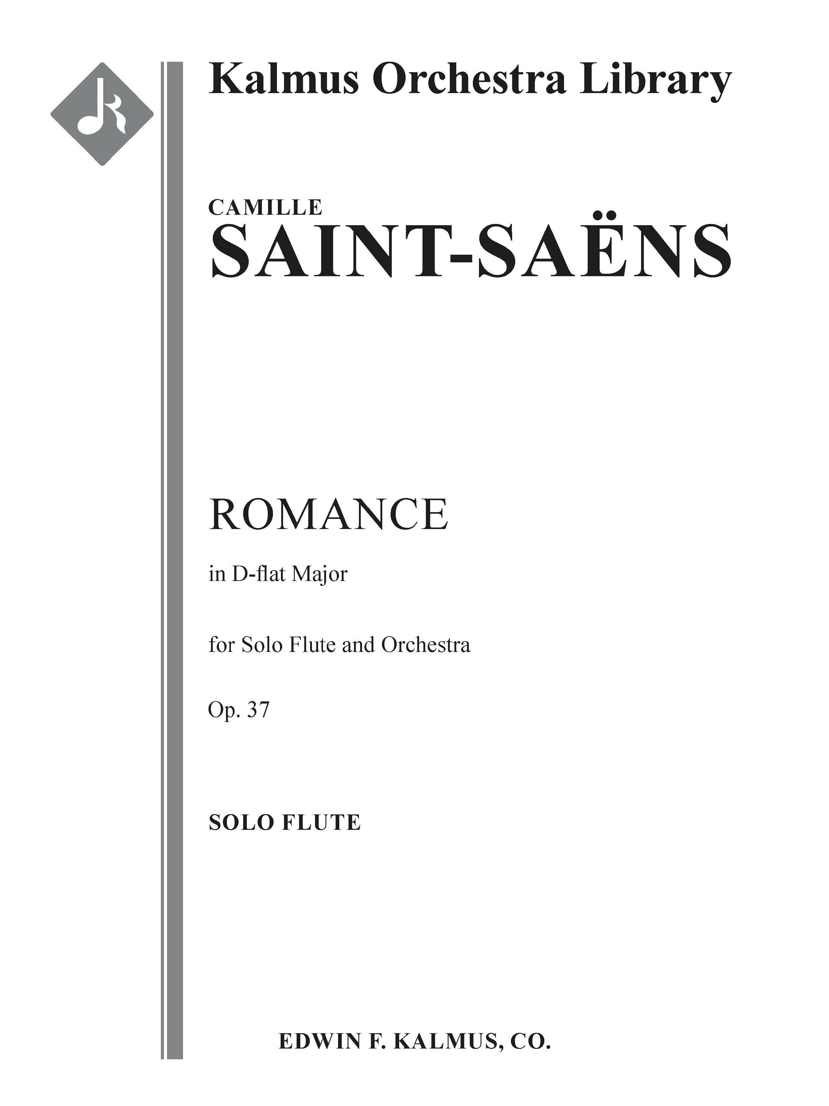 Romance in D-flat, Op. 37 Cover Image