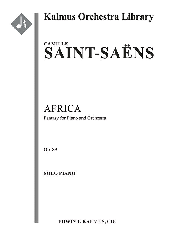 Africa, Op. 89 Cover Image