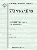 Symphony No. 3 in C minor, Op. 78: Organ Symphony Cover Image