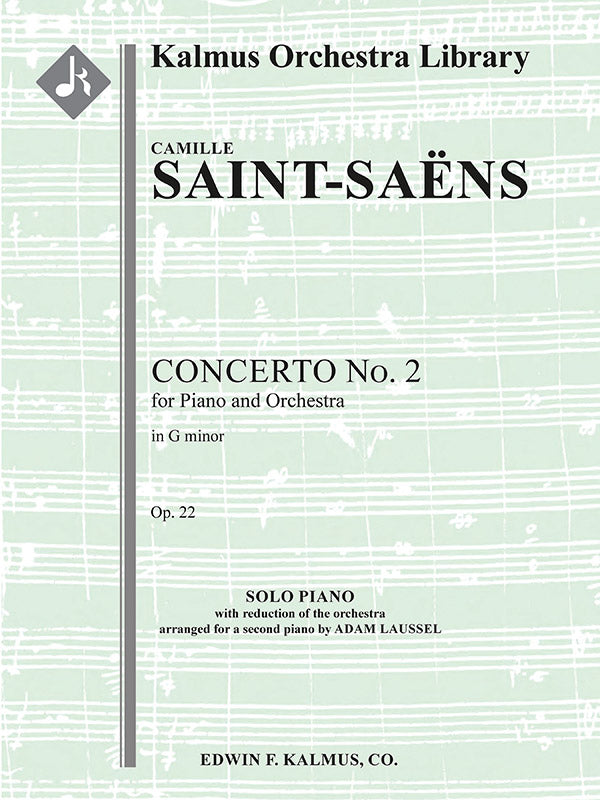 Concerto for Piano No. 2 in G minor, Op. 22 Cover Image