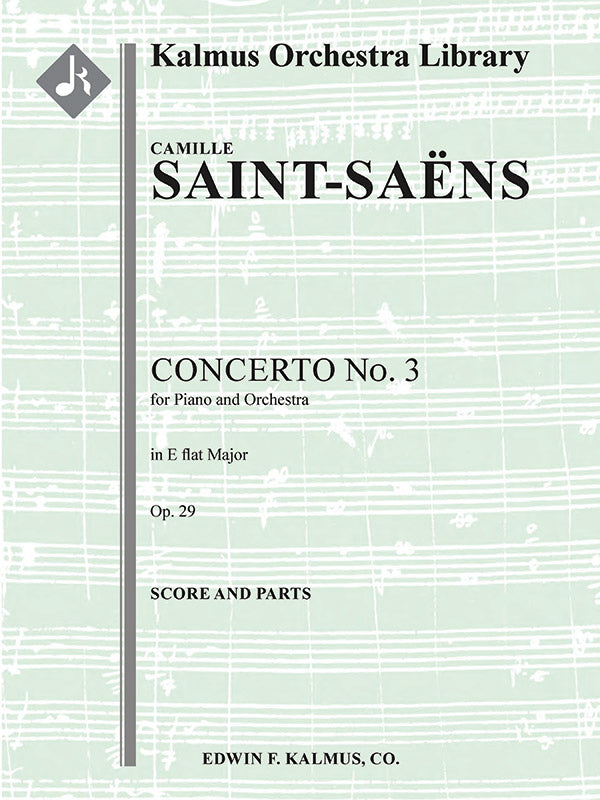 Concerto for Piano No. 3 in E-flat, Op. 29 Cover Image