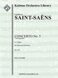 Concerto for Piano No. 5 in F, Op. 103 "Egyptian" Cover Image