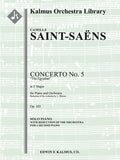 Concerto for Piano No. 5 in F, Op. 103 "Egyptian" Cover Image