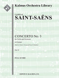 Concerto for Violin No. 3 in B minor, Op. 61 Cover Image