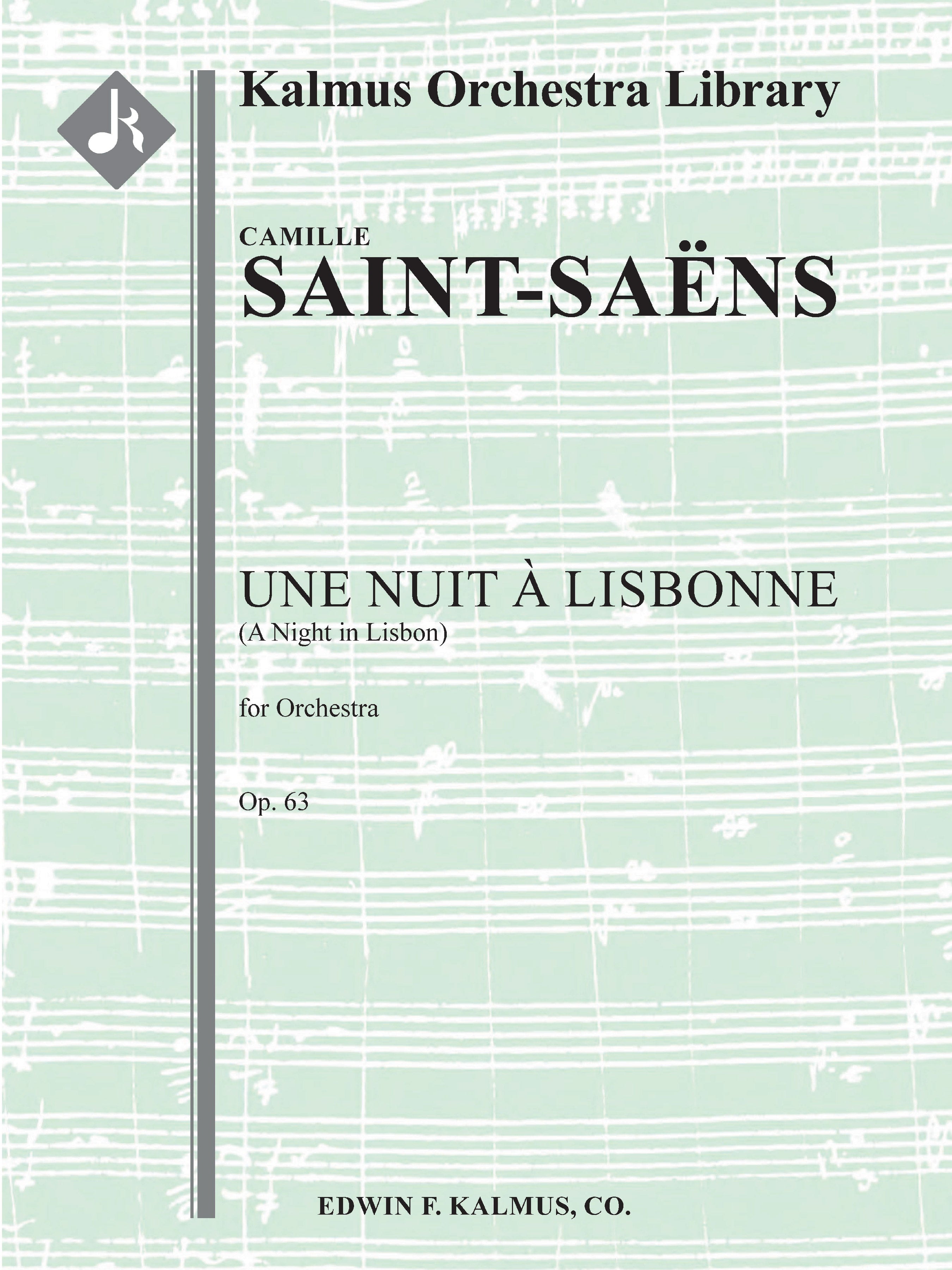Une Nuit a Lisbonne, Op. 63 (A Night in Lisbon) Cover Image
