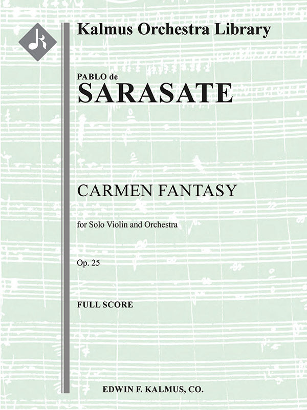Carmen Fantasy, Op. 25 (Bizet) Cover Image