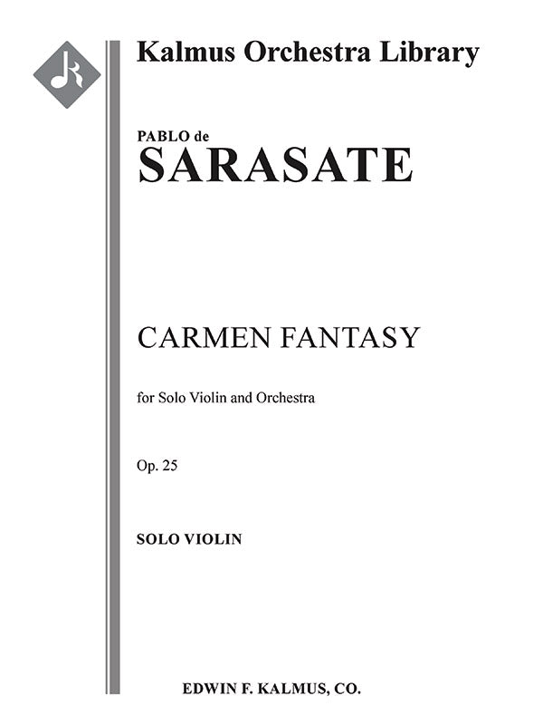 Carmen Fantasy, Op. 25 (Bizet) Cover Image