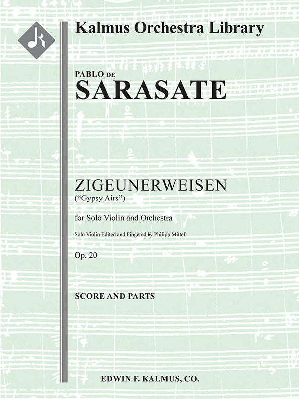 Zigeunerweisen (Gypsy Airs), Op. 20 Cover Image