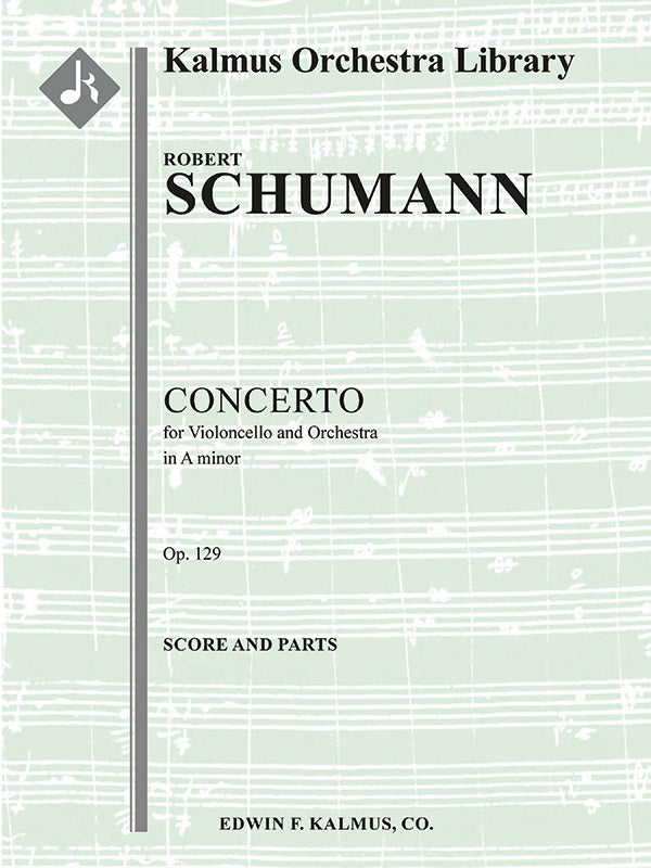Concerto for Cello in A minor, Op. 129 Cover Image