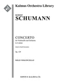 Concerto for Cello in A minor, Op. 129 Cover Image