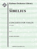 Concerto for Violin in D minor, Op. 47 Cover Image