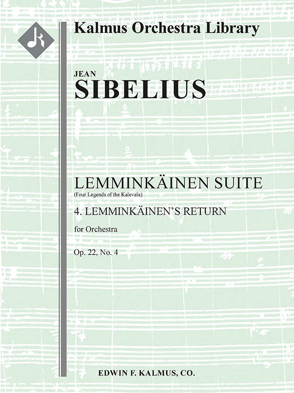 Lemminkainen Suite (Four Legends of the Kalevala), Op. 22, No. 4: Lemminkainen's Return Cover Image