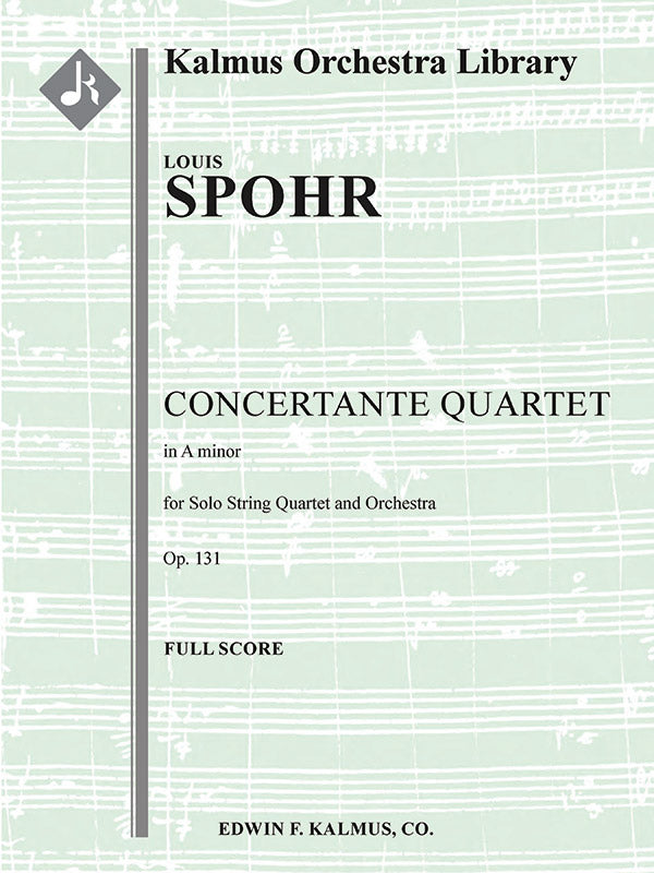 Concertante Quartet in A minor, Op. 131 Cover Image