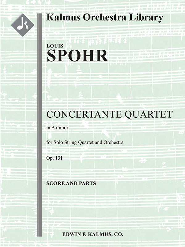 Concertante Quartet in A minor, Op. 131 Cover Image