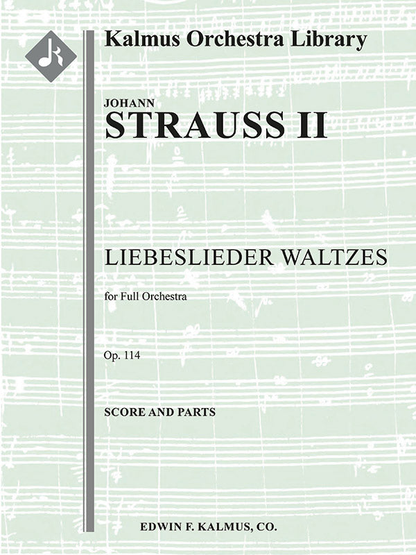 Liebeslieder Walzer (Waltzes), Op. 114 Cover Image
