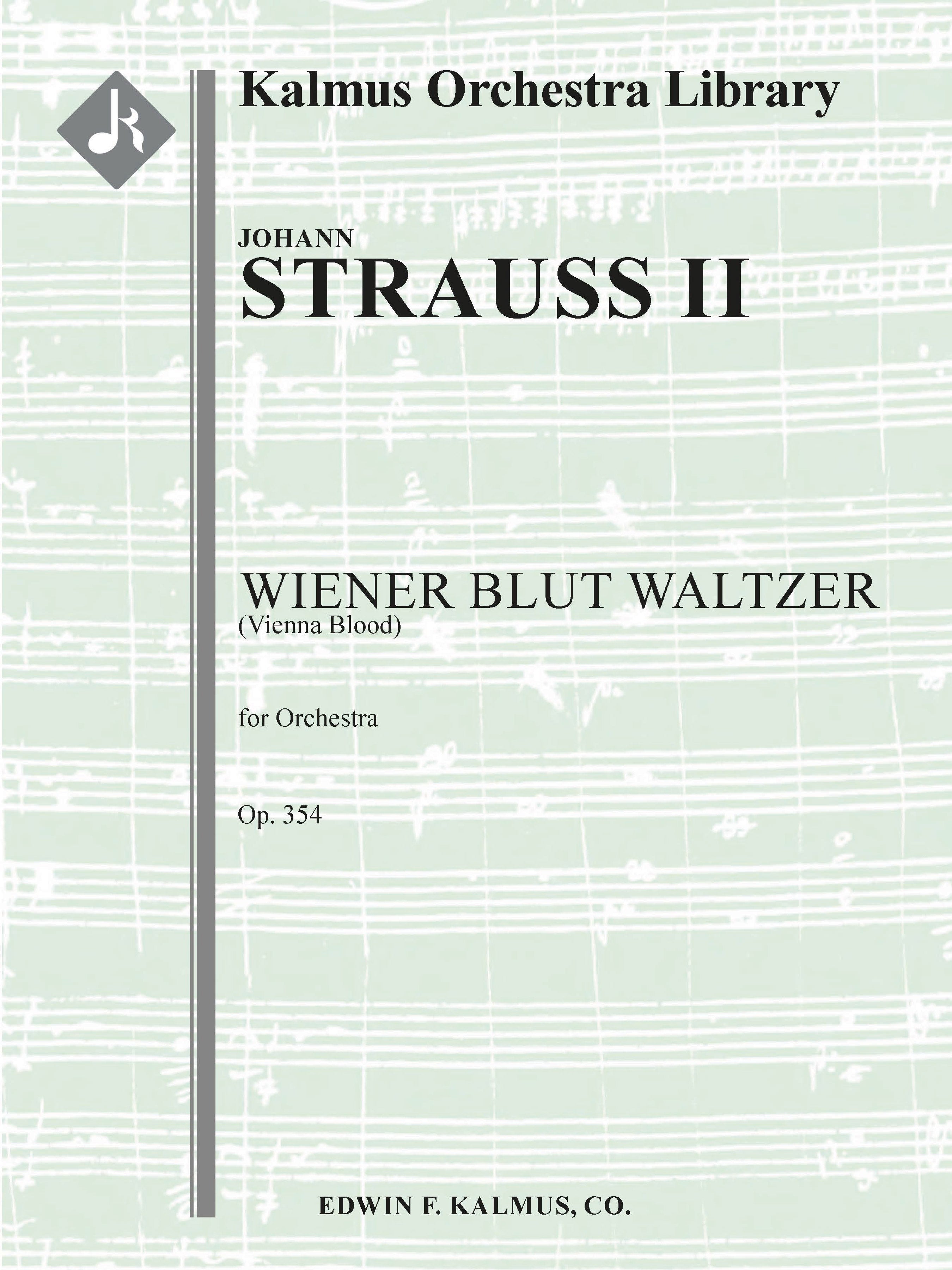 Wiener Blut Waltzer, Op. 354 (Vienna Blood) Cover Image