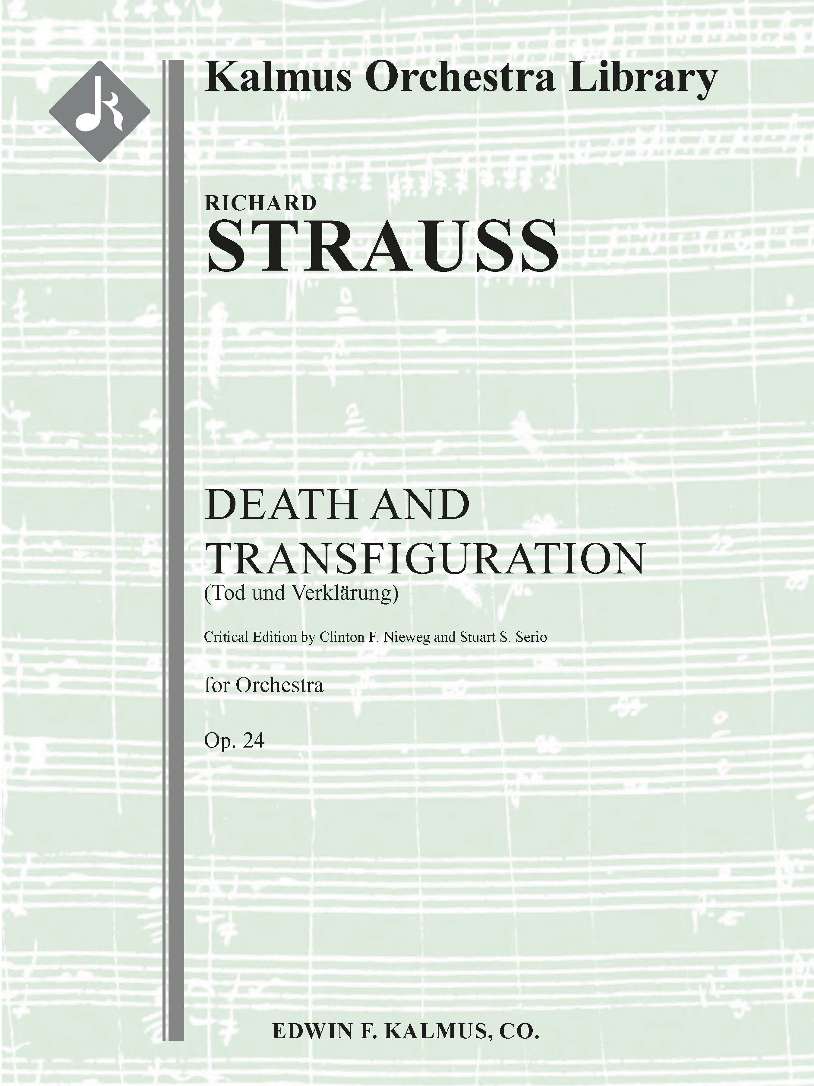 Death and Transfiguration, Op. 24 (Tod und Verklarung) Cover Image