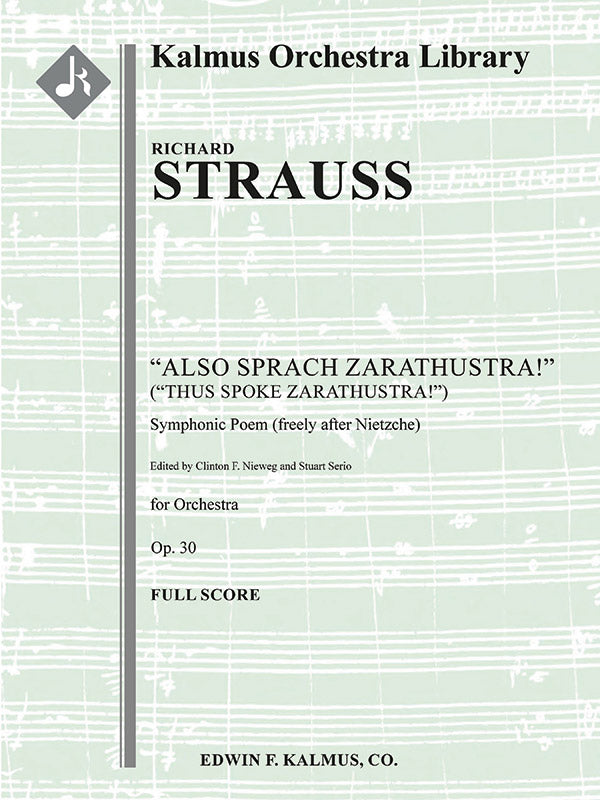 Also Sprach Zarathustra, Op. 30 Cover Image