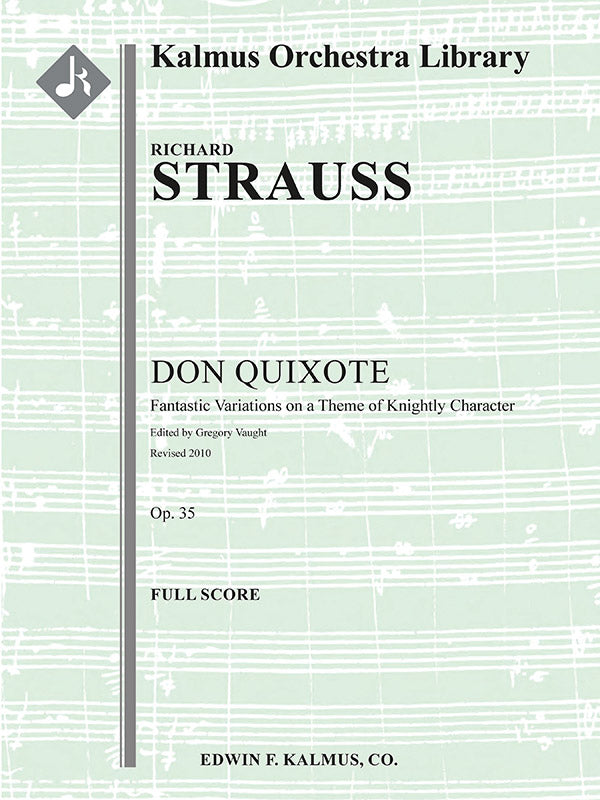 Don Quixote for Cello and Orchestra, Op. 35 Cover Image