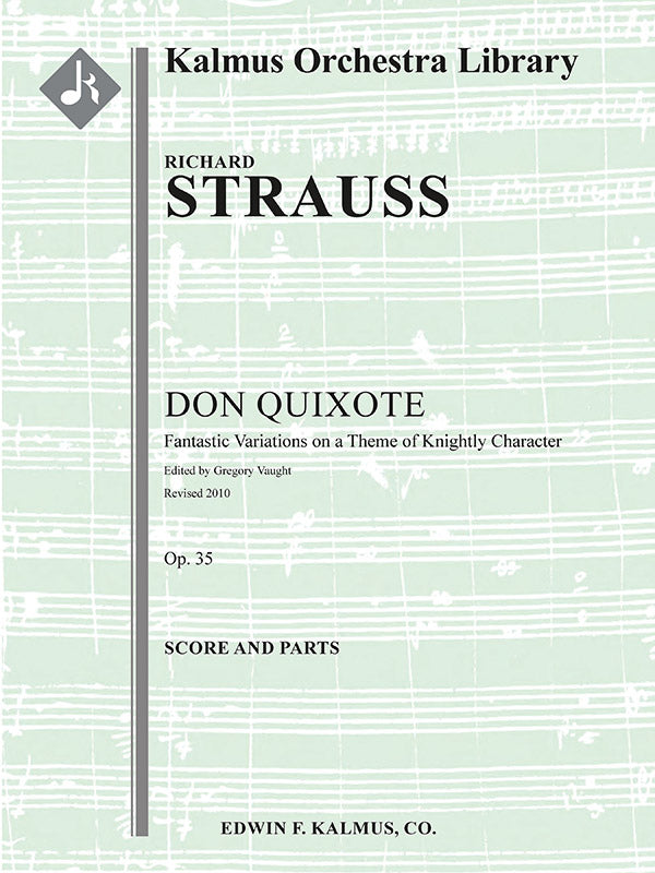 Don Quixote for Cello and Orchestra, Op. 35 Cover Image