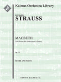 Macbeth: Tone-Poem after Shakespeare's Drama, Op. 23 Cover Image