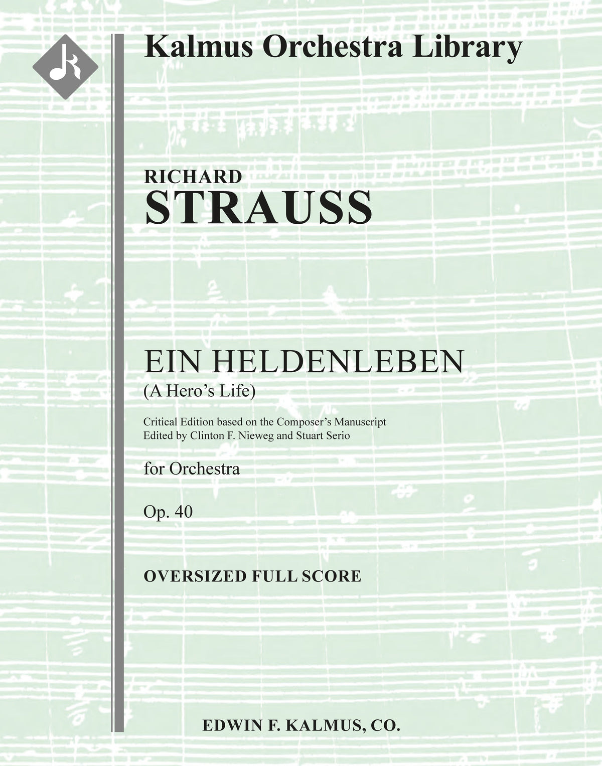 Heldenleben, Ein (A Hero's Life), Op. 40 Cover Image
