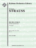 Burleske in D minor for Piano and Orchestra, IRS 11 (TrV 145; AV 85) Cover Image