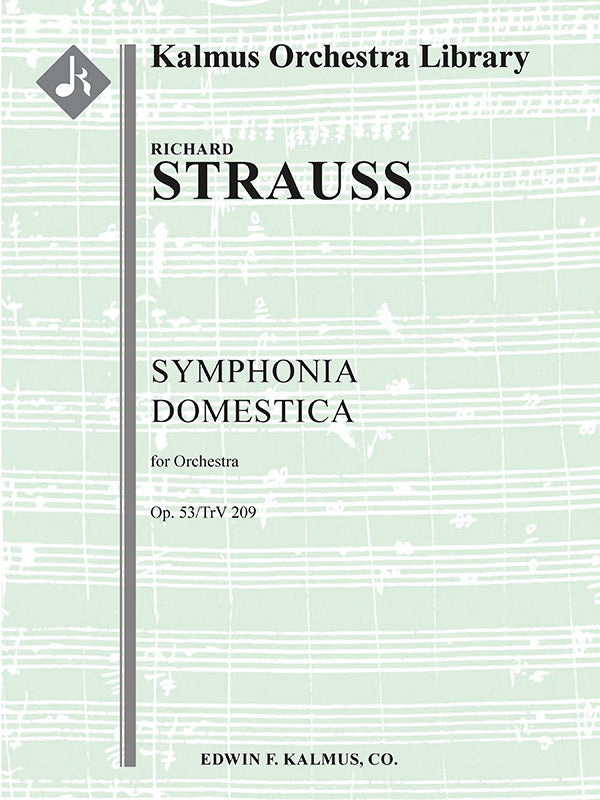 Symphonia Domestica, Op. 53/TrV 209 Cover Image