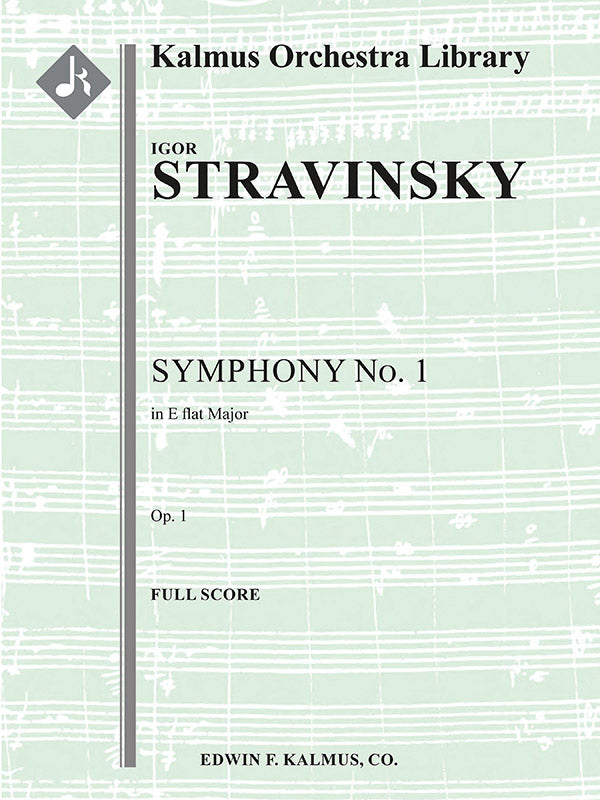Symphony No. 1 in E-flat, Op. 1 Cover Image