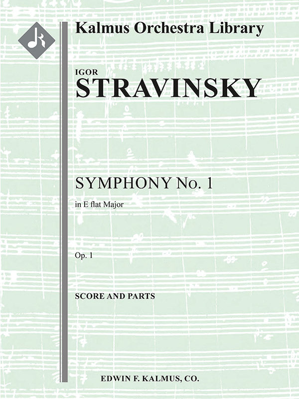 Symphony No. 1 in E-flat, Op. 1 Cover Image