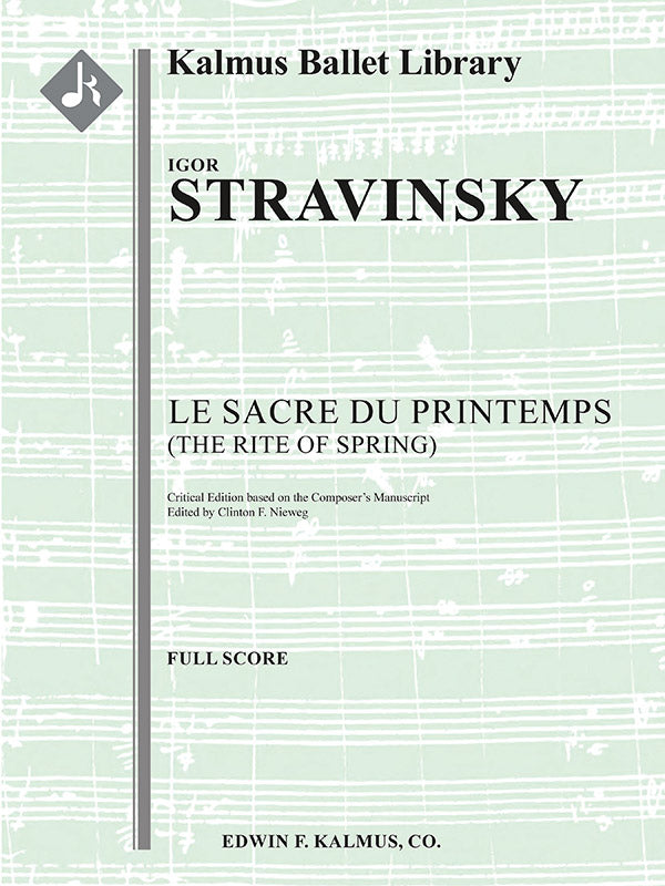 The Rite of Spring (Le Sacre du Printemps) Cover Image