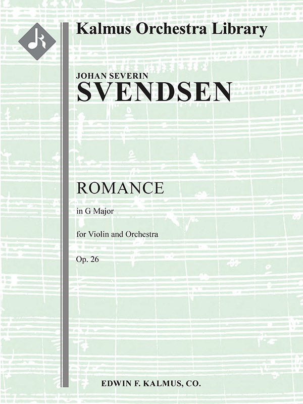 Romance in G, Op. 26 Cover Image