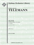 Suite for Flute, Strings and Continuo in A minor, No. 2, TWV 55: a2 Cover Image