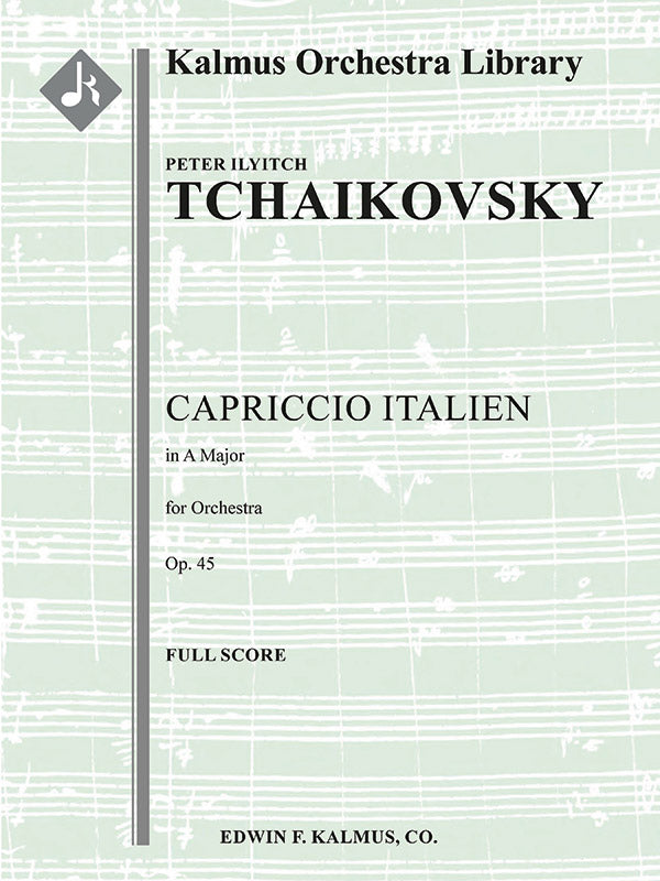 Capriccio Italien, Op. 45 Cover Image