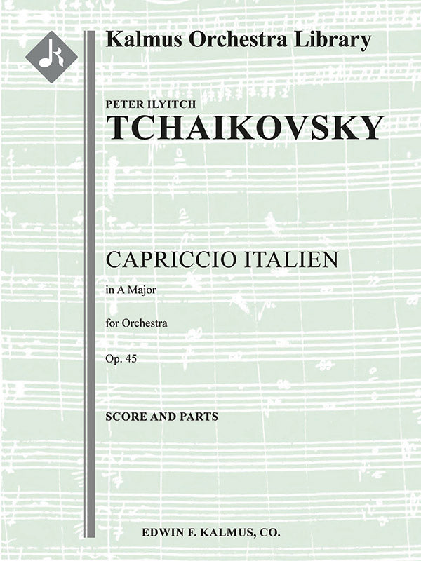Capriccio Italien, Op. 45 Cover Image