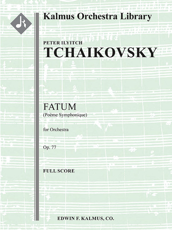 Fatum, Op. 77 (Poeme Symphonique) Cover Image
